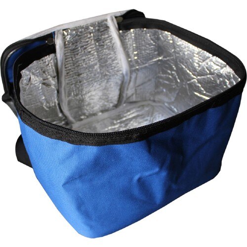 Thermos Bag 7.5 L Linen Gray Fabric Camping Marine Cooler Bag