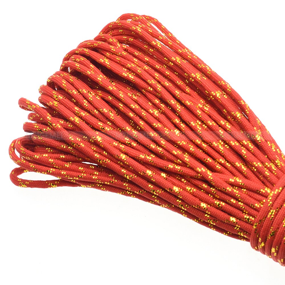 1pcs Christmas Series 550 Paracord Parachute Cord Lanyard Mil Spec Type III 7 Strand Core 100 FT Christmas: PFJ-9