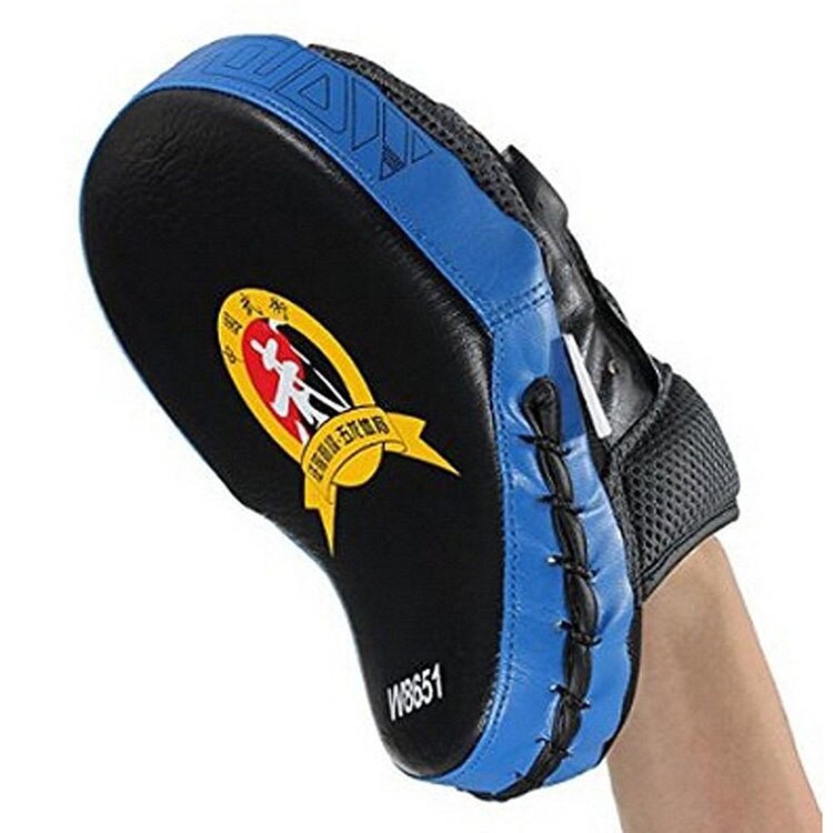 Hand Target MMA Focus Punch Pad Boxing Training Gloves Mitts Karate Muay Thai Kick Fighting Yellow Boxing Pads Kick Training