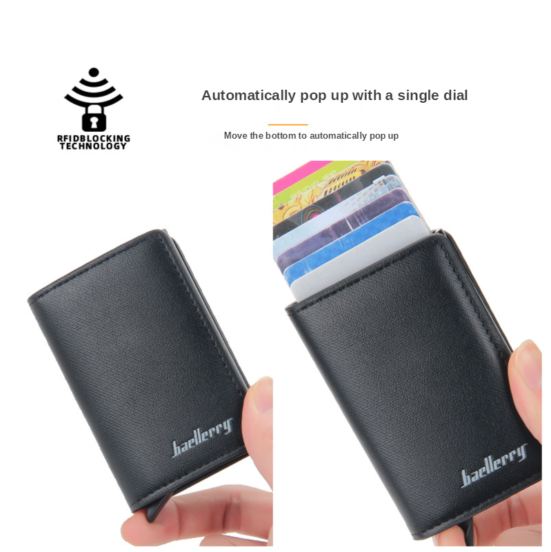 Portefeuille Homme Rfid Wallet Carteira Masculina Card Men Porte Carte Cartera Hombre Tarjetero Billetera Leather Credit Holder