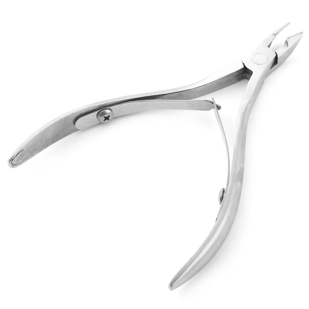 Professionele Rvs Cuticle Nipper Cutter Nail Art Clipper Schaar Manicure Tool Voor Trimmen Dode Huid