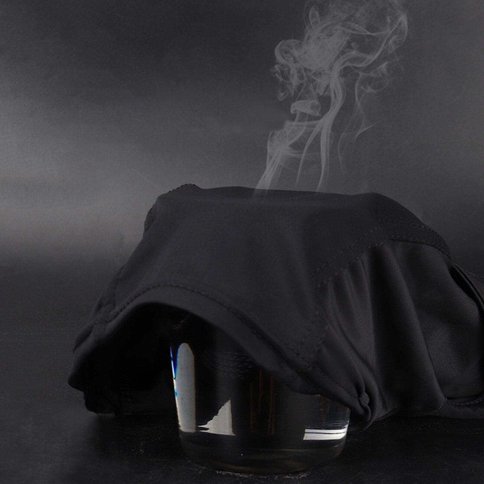 Wosport cs respirável elástico tático cabeça capa com malha de aço-cp preto