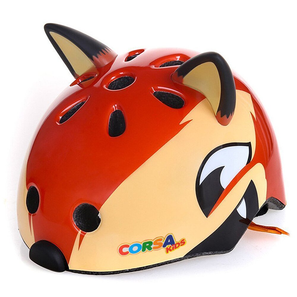 Cycling Helmet Kids Helmets Safety Helmet Lightweight Cute Pattern Breathable Vents Shock-absorbing Bike Cycling Equipment Sport: Orange M