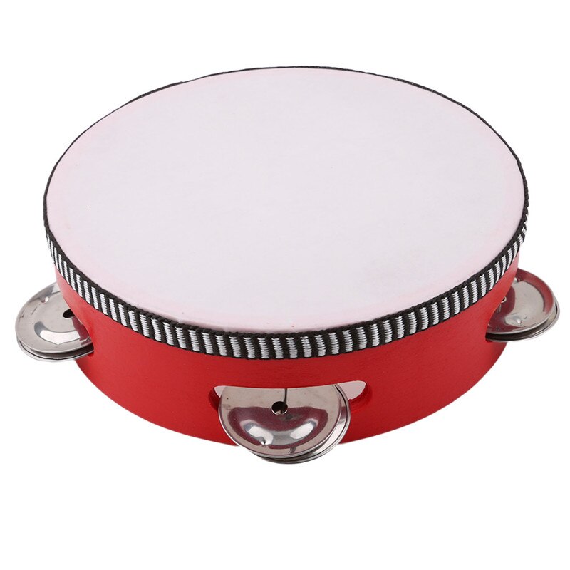 6 tum barn mini trumma barn tidiga pedagogiska musikinstrument baby leksaker slå instrument flickor pojkar dans hand trumma leksaker