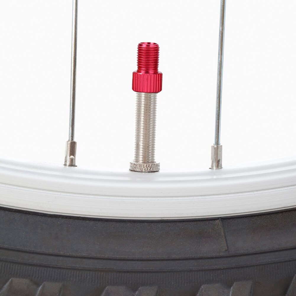 40Pcs Kleurrijke Duurzaam Aluminium Bike Valve Covers Lichtgewicht Fiets Wheel Tyre Franse Valve Dust-Proof Caps