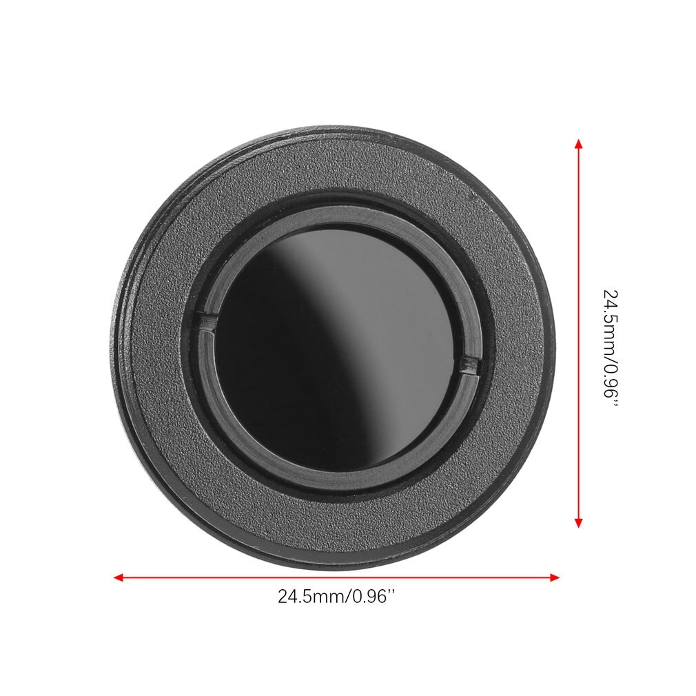 Astronomische Telescoop Accessoires 0.965 "/1.25" Zwarte Zon Filters Full-Aluminium Standaard Draad Voor Astro Optics Oculair