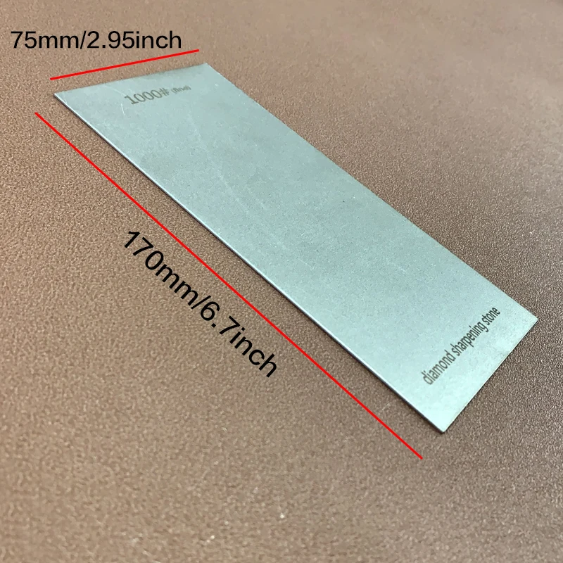 Diamant stein Messer Schärfen Wetzsteine Professionelle Dünne Polieren Messer Spitzer Platte Schleifen Rabatt Schleif Steine