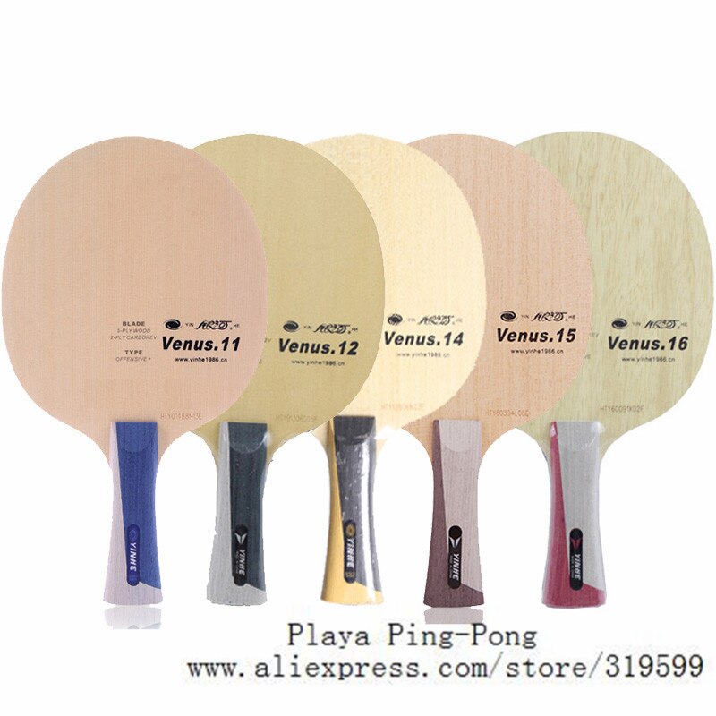 Yinhe Venus 14 V11 V12 V14 V15 V16 V 14 V-14 blue aryl carbon Pingpong table tennis blade racket