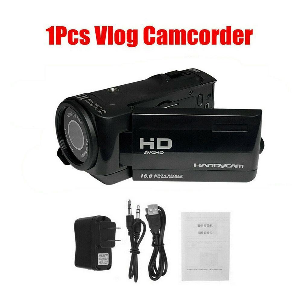 1080P Hd 16x Zoom Digitale Camcorder Video Camera Dv Externe Recorder Microfoon Camera D9H9