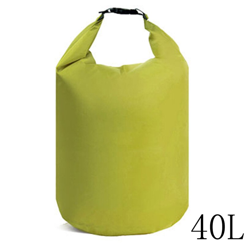 40L 70L Wasserdichte Dry Bag Pack Sack Schwimmen Rafting Kajak Fluss Trekking Schwimm Segeln Canoing Bootfahren Wasser Widerstand: 40L Pea Green
