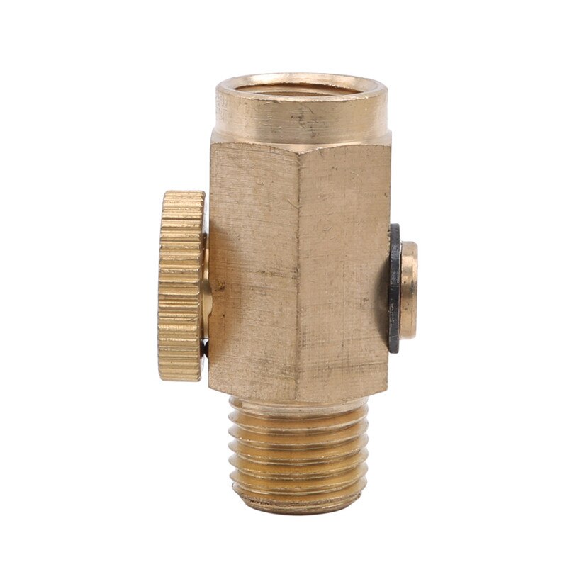 Ventile Pneumatische Durcheinander fließen Kontrolle Schalldämpfer Luft Auspuff Für Auto Goldene Pneumatische Geschwindigkeit Regulierung Ventil Kopf