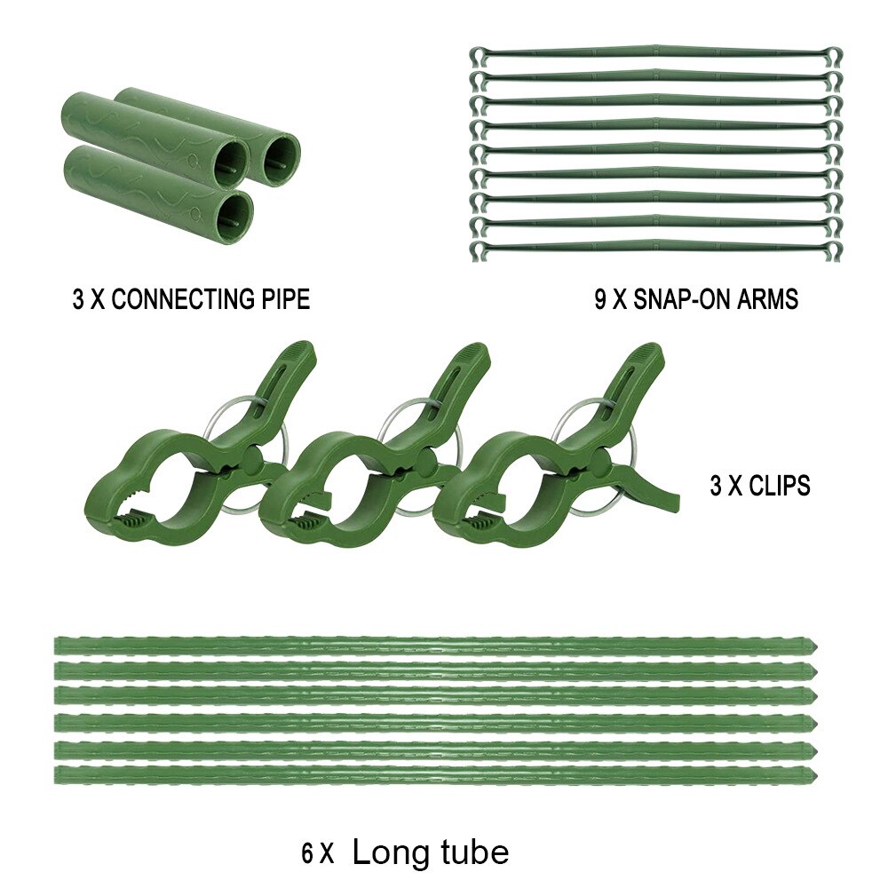 Garden Tomato Cages Vertical Vegetable Trellis Climbing Plants Stakes and Supports for Patio