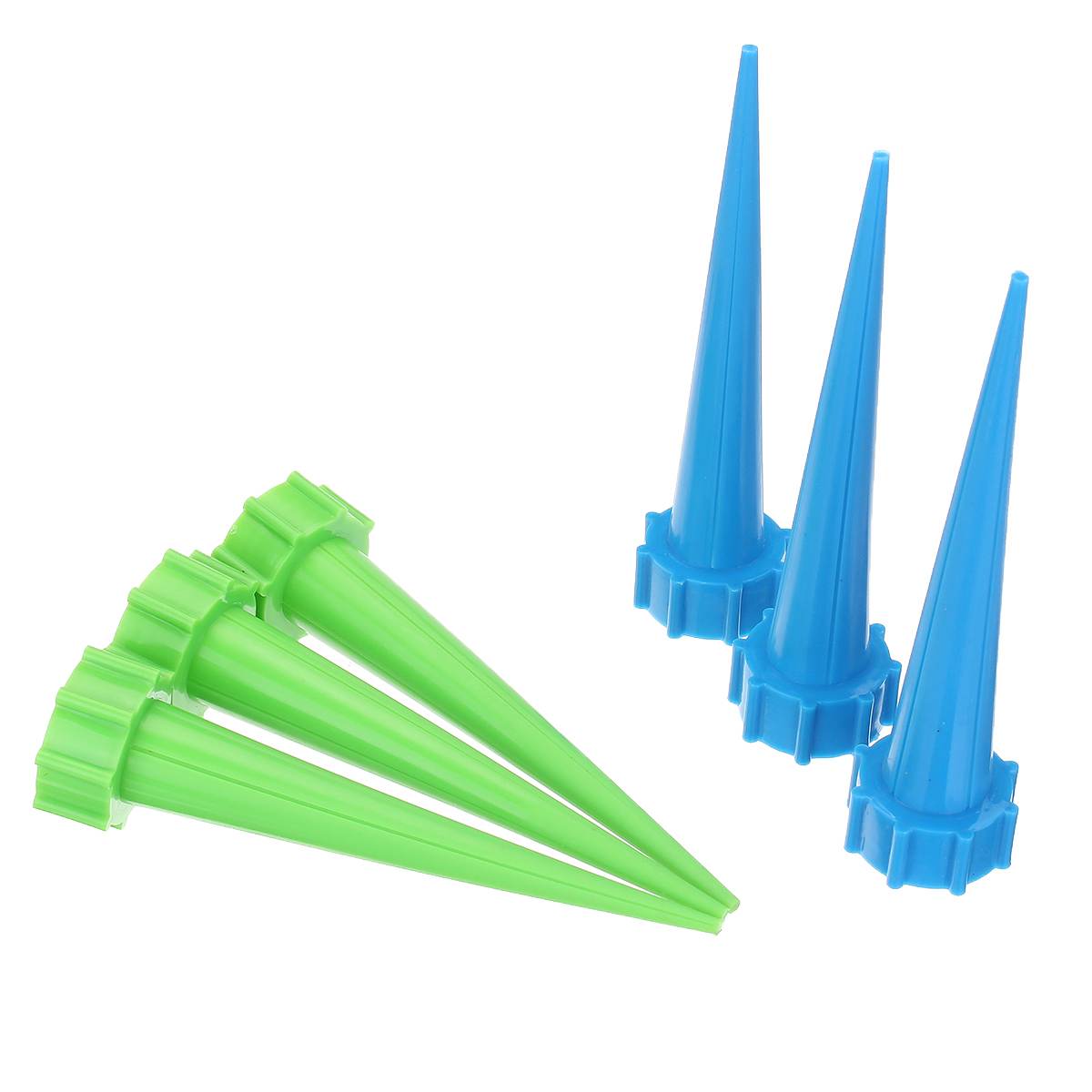 12 pieces/batch automatic garden cone watering spike plant flower water supply bottle irrigation skill tool