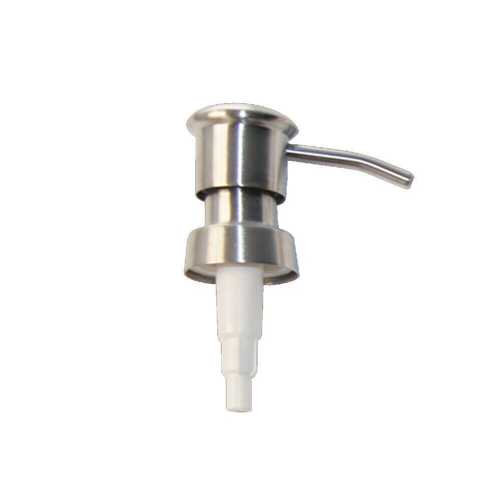 1pcs x 304 Stainless Steel Soap Dispenser Polish Kitchen Sink Liquid Pump for Lotion Replacement Jars Bottles Accessories: Type A