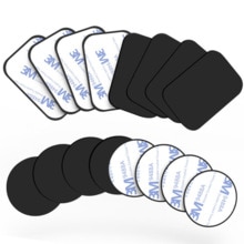 5pcs/lot Magnetic Metal Plate For Car Phone Holder Universal Iron Sheet Disk Sticker Mount Mobile Cellphone Magnet Stand