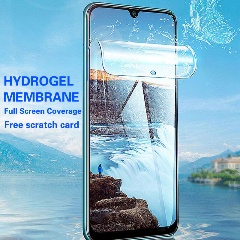 3Pcs Volledige Cover Voor Samsung Galaxy S21 Ultra Case 6D Beschermende Glas Hydrogel Films Op Samsun S21 Fe S21 plus S 21 + Plaz Armor