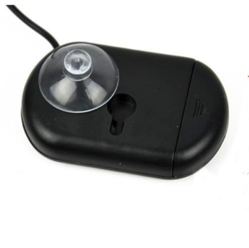 LCD Display Digital Fish Aquarium Tank Marine Water Thermometer Black Sensor Cable Fish Tank