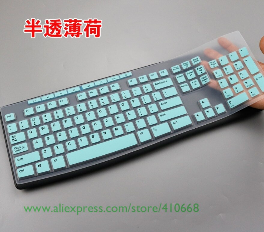For Logitech Mk200 Mk260 Mk270 Mk275 K200 K260 K270 K275 Silicone Dustproof Mechanical Desktop PC Keyboard Cover Protector Film