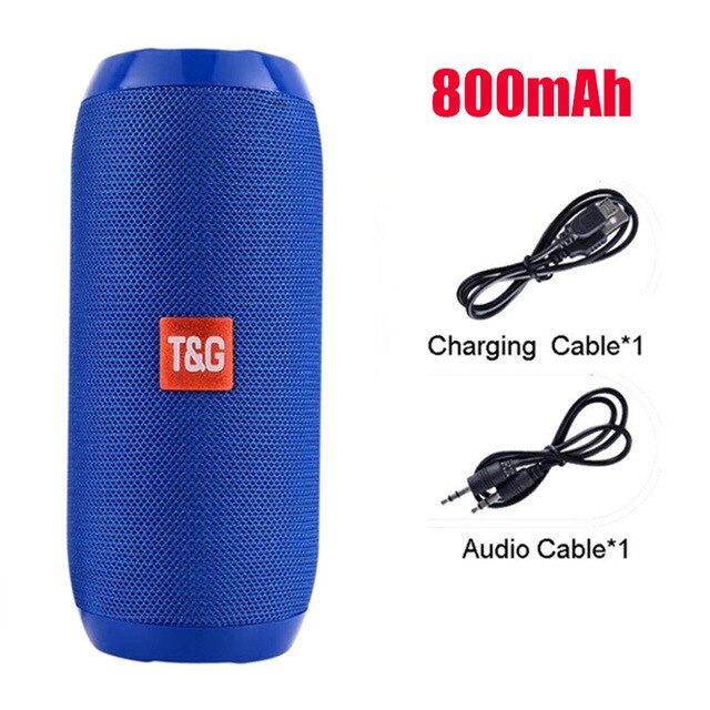 Bluetooth Lautsprecher heimkino Tragbare Drahtlose Lautsprecher Klang System 3D Stereo Musik umgeben soundbar: Blau