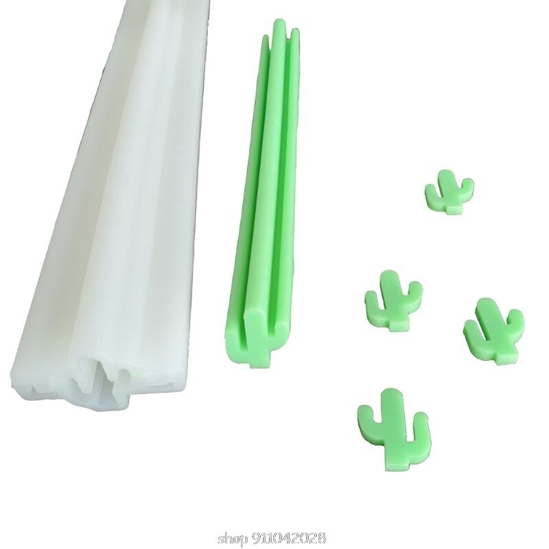 Cactus forme gâteau moule enfant emporte-pièce Silicone savon moule Tube moule cuisson moule pour maison cuisine bricolage D10 20 directe