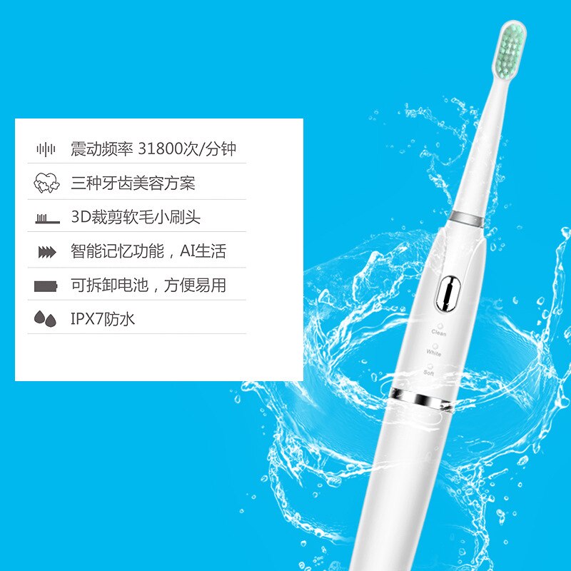 Shenzhen Smart Zahnbürste Elektrische Zahnbürste Sonic Elektrische Zahnbürste Pinsel