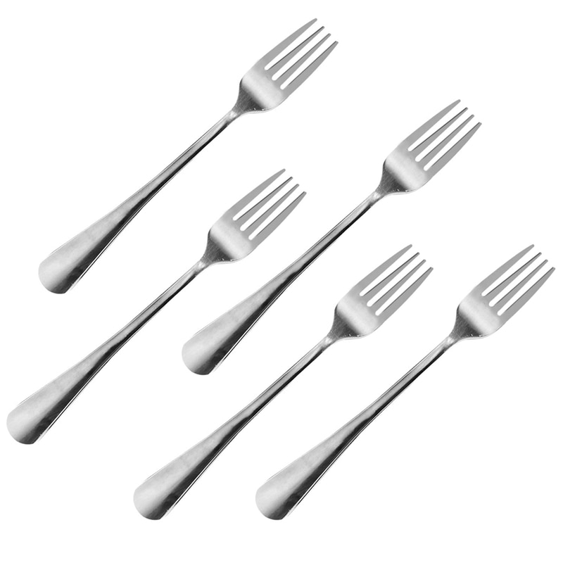 15 stuks diner vorken, roestvrijstalen vorken, bestekset, keukenzilver, diner vorkenset ,8 inch