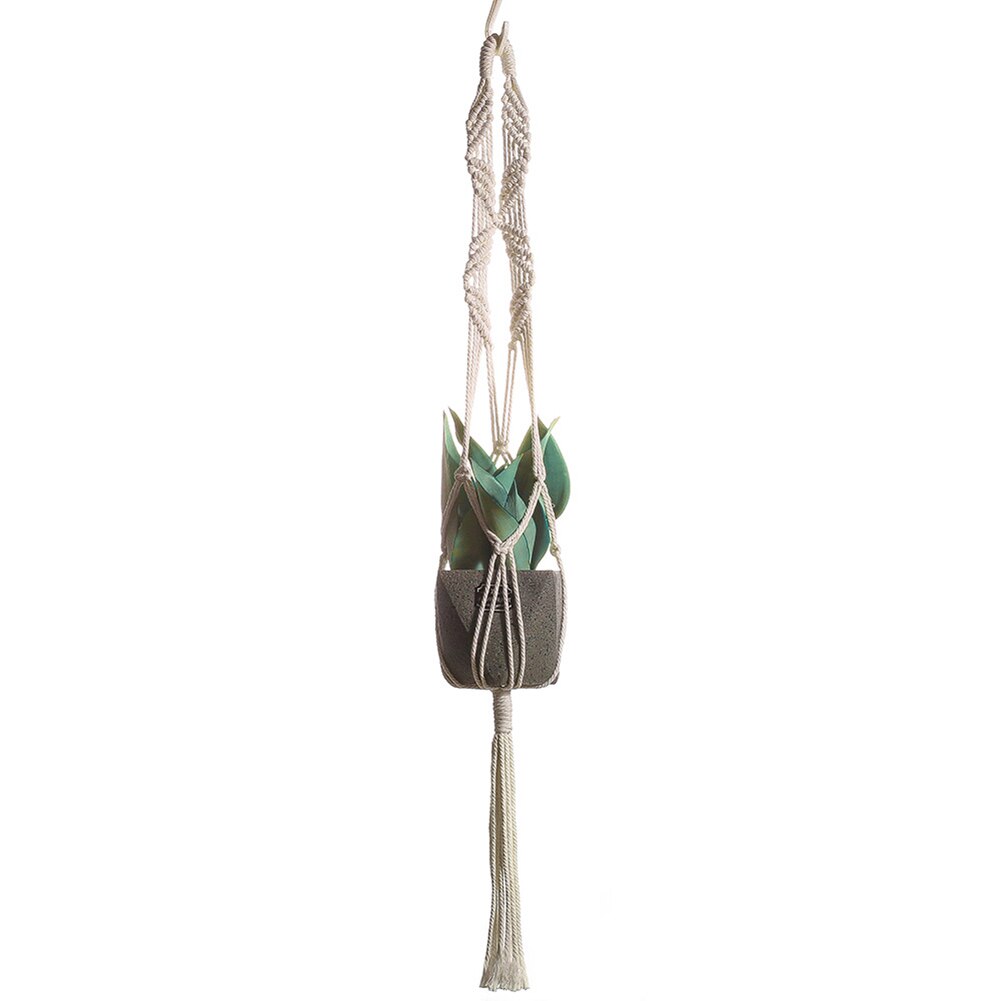 Homeey, B075PM6BGR Plantenpotophanging Voor Binnen En Buiten, Macramé