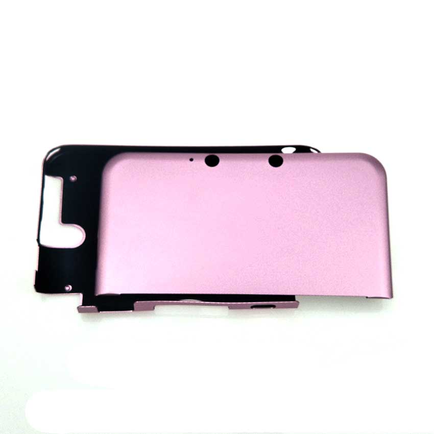 YuXi Aluminum Hard Metal Box Protective Skin Cover Case Shell For Nintendo For 3DS XL LL: Pink