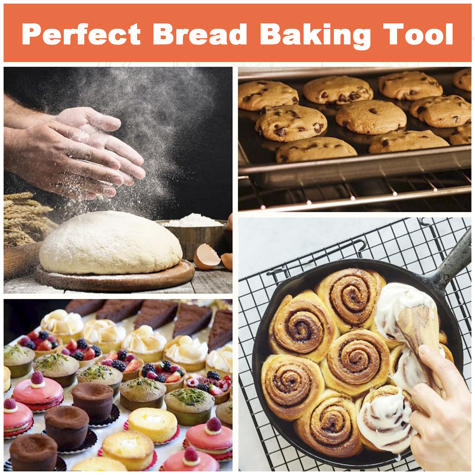 Pot de Fermentation au levain 900ml, récipient de démarrage au levain, pot en verre transparent, fournitures de cuisson au levain, bouche large avec couvercle