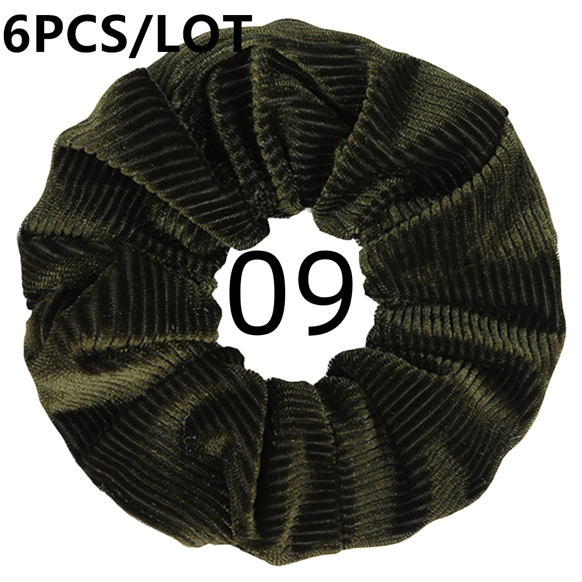 10/6 pçs veludo scrunchies elásticos de borracha mulheres meninas macio sólido headbands rabo de cavalo titular faixa de cabelo acessórios warmtie