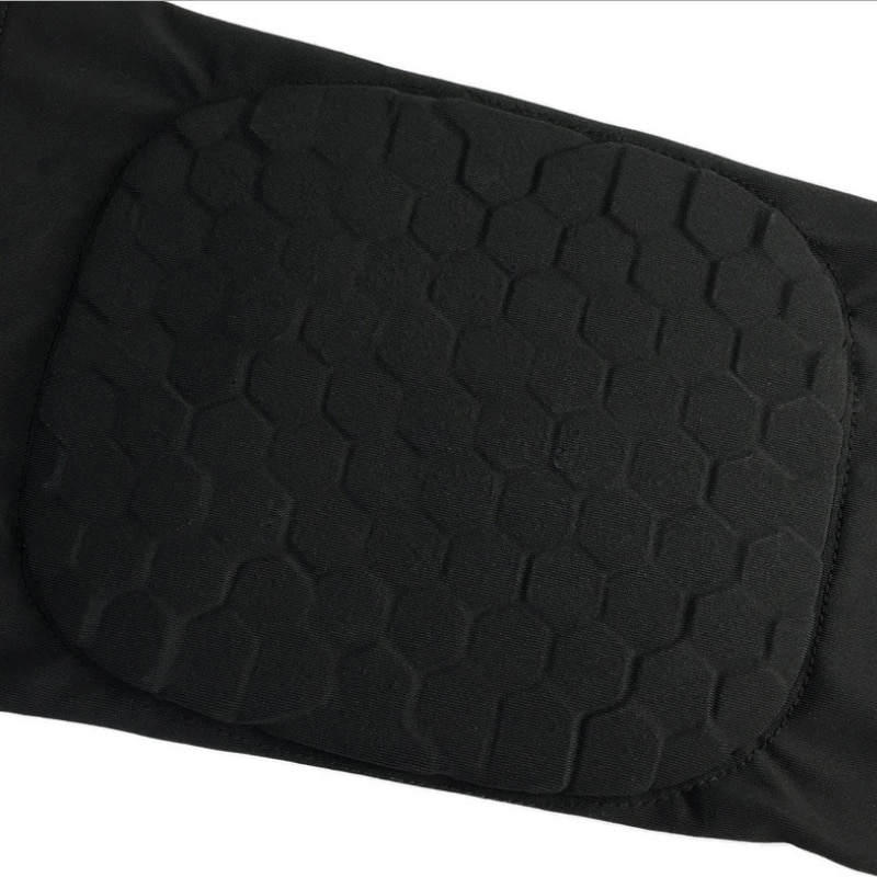Basketbal sport kniebeschermers honingraat sportveiligheid volleybal kniebeschermers compressiekousen kniebandages brace bescherming voetbal 1pc