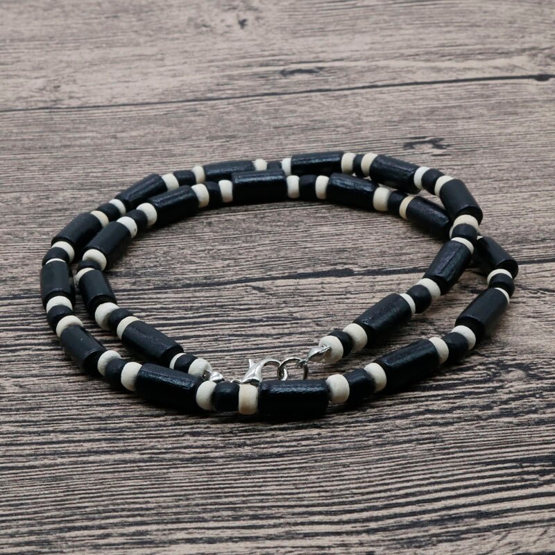 rustikalen Männer Perlen Boho Coconut Halskette Halsband Surfer Halskette Tribal Schmuck Beste Freund Für Ihn SU-02
