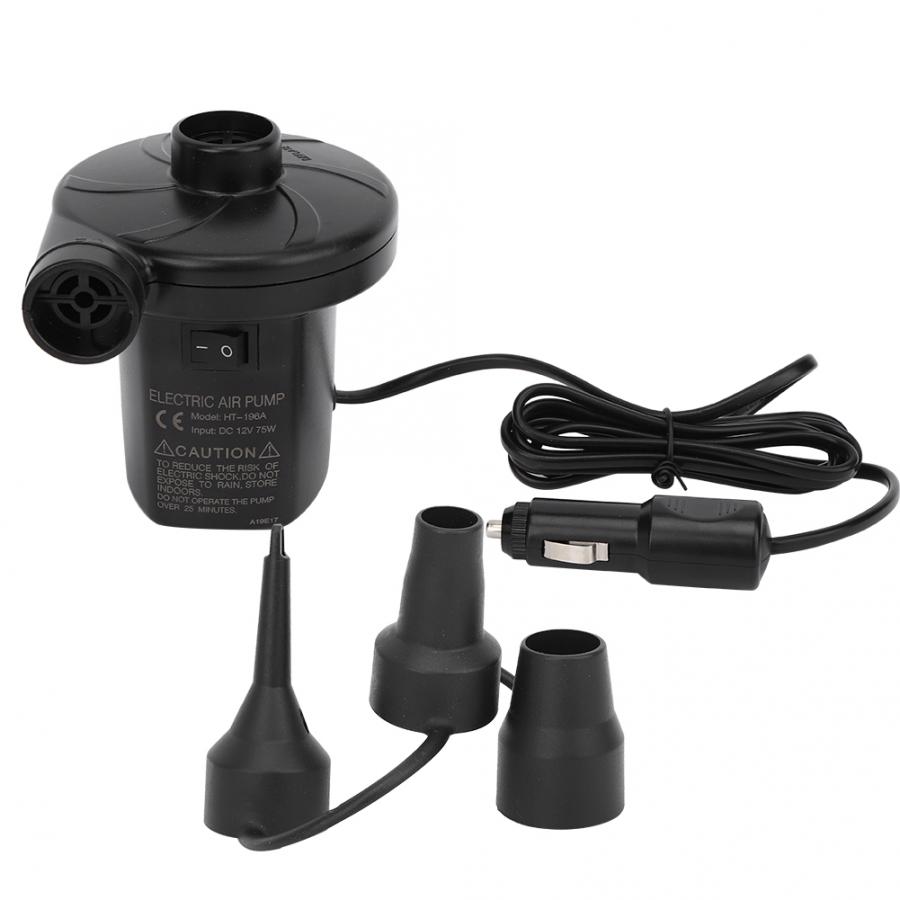 Protable Electric Car Air Pump Mini Compressor Tire Inflator Auto Tyre Pumb for Outdoor Activities Camping 180V-240V: Car DC
