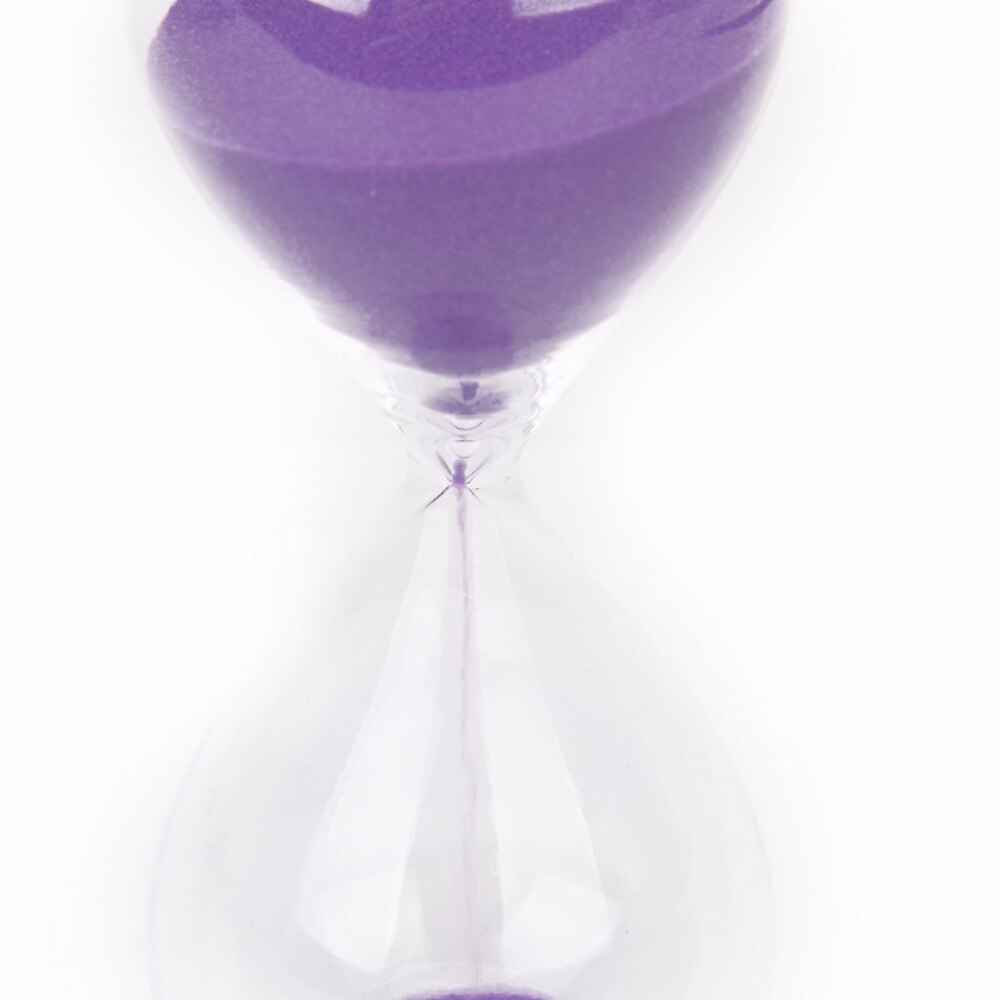 Minuten Mini Zandloper Zandloper Zand Klok Timer (Blauw)