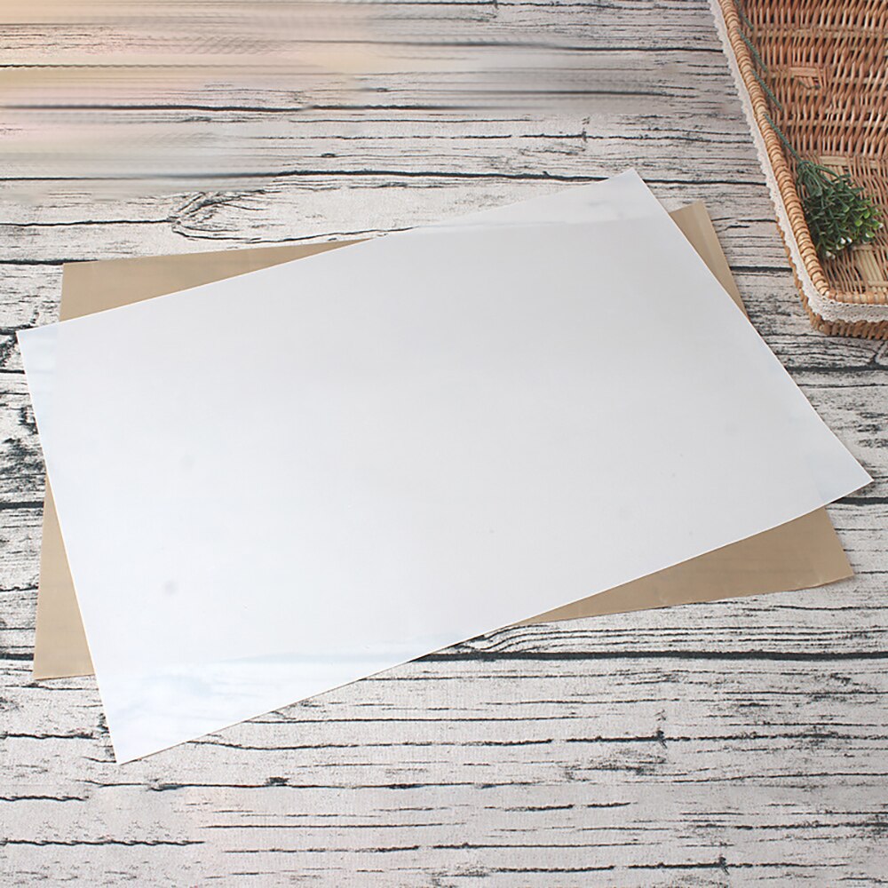 Papier de cuisson antiadhésif réutilisable résistant aux hautes températures feuille de téflon pâtisserie cuisson papier huilé gril tapis de cuisson outils de cuisson