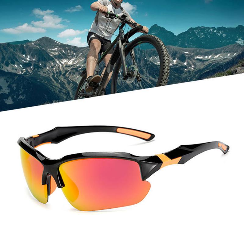 1Pcs Gepolariseerde Fietsen Zonnebril Uv Blokkeren Outdoor Sport Mountain Fiets Motorfiets Zonnebril Outdoor Goggles Eyewear