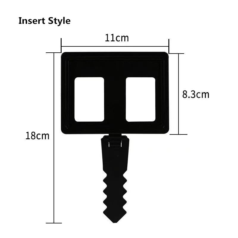 5 Pieces Table Number Holder Place Card Picture Photo Holder Menu Memo Recipe Reserved Note Stand For Restaurants Weddings: Insert Style