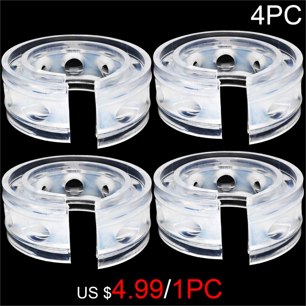 Universele Auto Schokdemperveer Bumper Auto-Buffers Springs Protector Voor Solaris Creta 3008 Ix35 Rio 3 Focus 2 a3 Tiguan: 4PCS