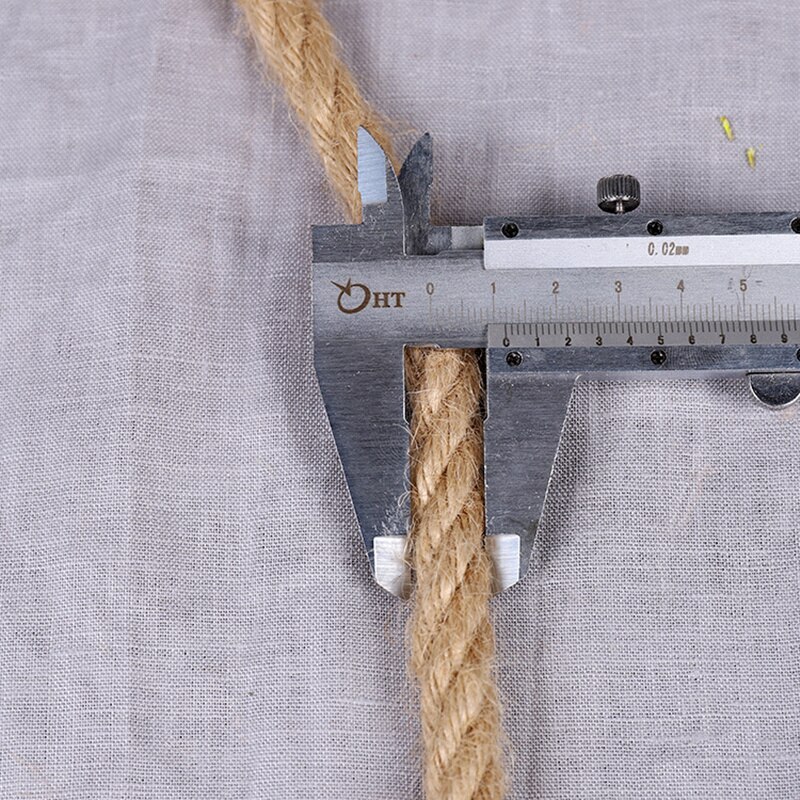 4mm-12mm Decorative Hemp jute RopeDIY macrame cord Handmade Accessories Photo Wall Rope string Clothing Party Tug of War threads