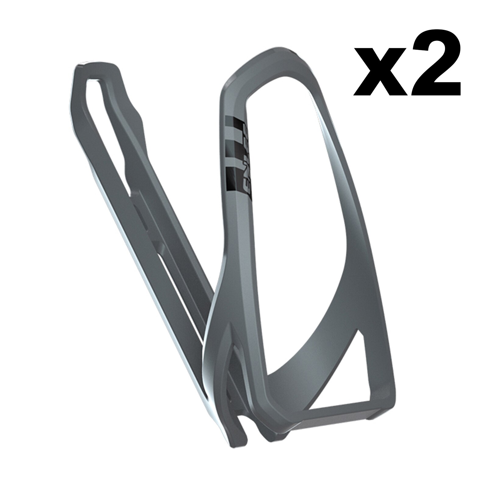 Ultraleichter fahrradflaschenhalter für mountainbikes, trinkflaschenhalter, getränkehalter, fahrradflaschenhalterung für rennräder, zubehör: Grau 2 stk