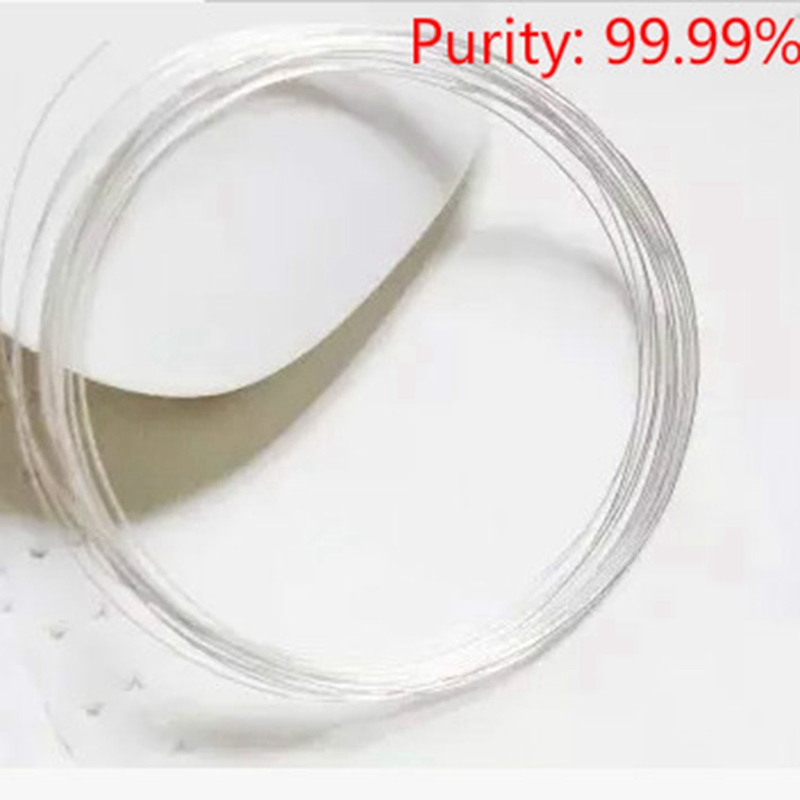Nuovo filo di platino filo di platino in metallo puro 0.3Mm puro al 99.99%, utilizzato per esperimenti di ricerca scientifica
