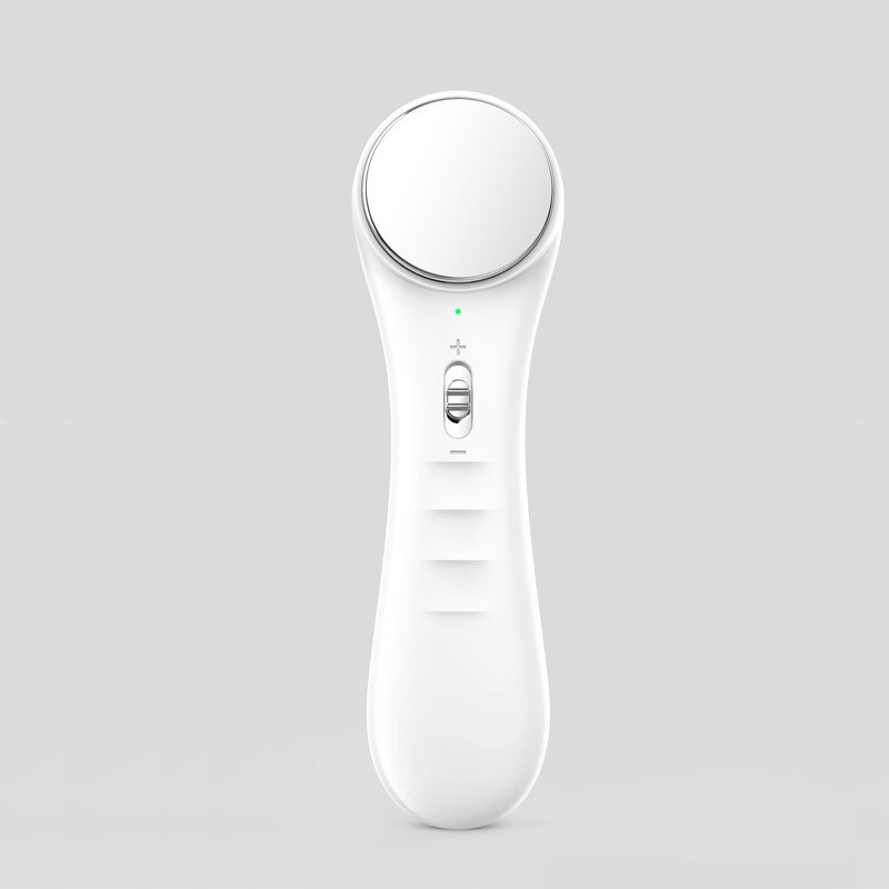 Facial Mesotherapy Electroporation RF&EMS Radio Frequency Photon Face Lifting Tighten Wrinkle Removal Skin Care Tools: white