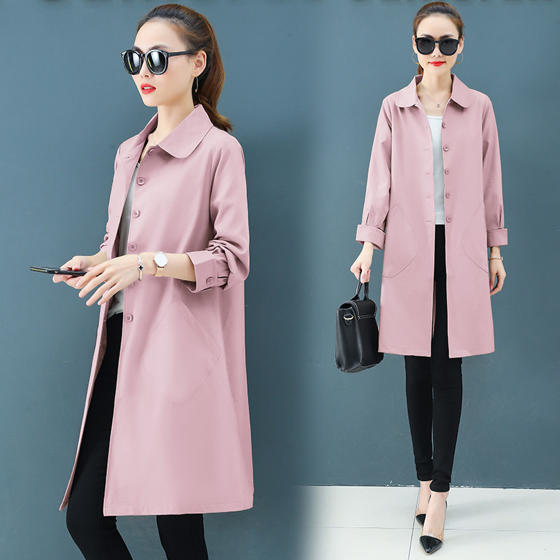 Trench-Coat pour femme, nouvelle , coupe-vent Business, ample et fin, printemps-automne
