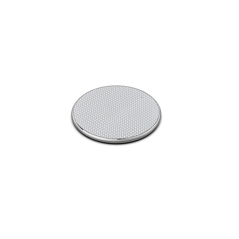 10w Wireless Thin Charger Charging Pad Charging Dock For Iphone 7.5w Fast Charging And Android Fast Charging Universal Safe: White