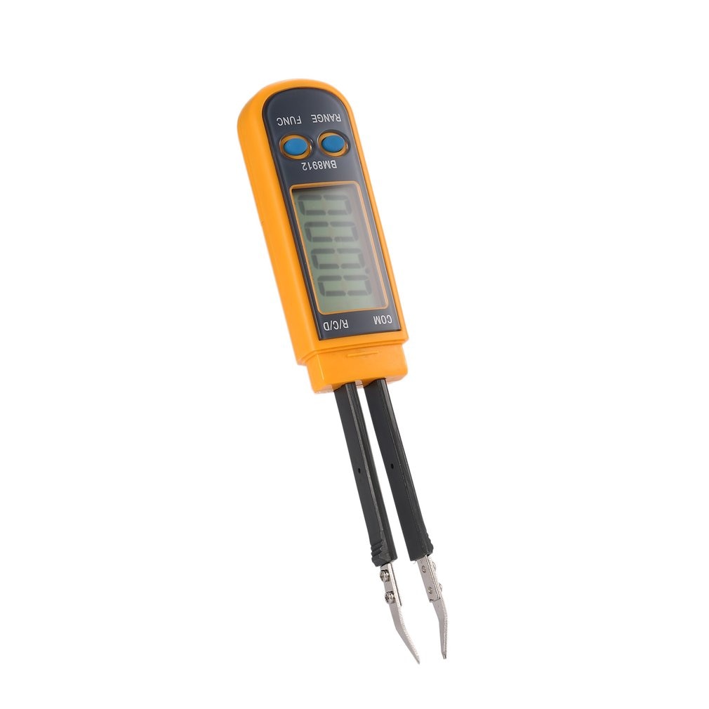 Bm8912 smart smd tester modstand kapacitansmåler diode digital patch modstand multimeter probe test meter klip pincet