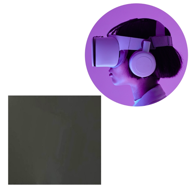 0/90 Degree 0.25mm Linear Polarized Film, Adhesive Linear Polarizer Filters Polarization Film Sheets for LCD