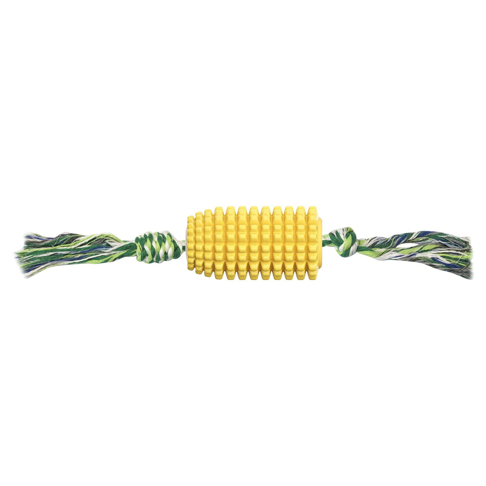 Corn-shaped Squeaky Dog Toys Puppy Toys Dogs Supplies Doggy Chews Cotton Rope Tooth Cleaning Toothbrush Dogs Food Toys: B