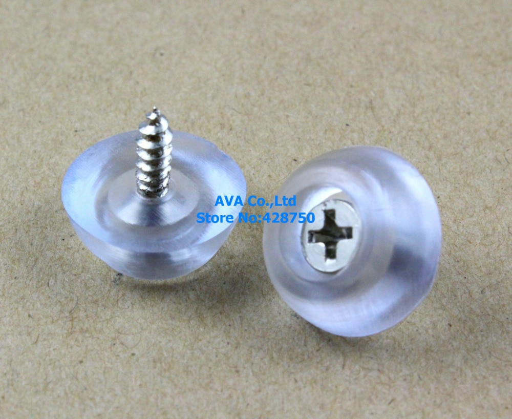 32 Soft Plastic Chair Feet Nail Glide Nail Furniture Feet Bottom Protect / 17mm
