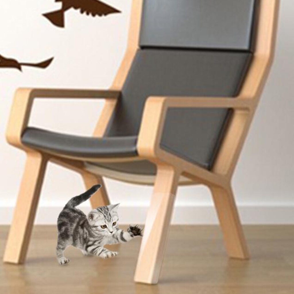 Gennemsigtig pvc kat ridse afskrækkende tape carprt sofa møbler anti-ridse tape protector træning tape beskyttelsespuder