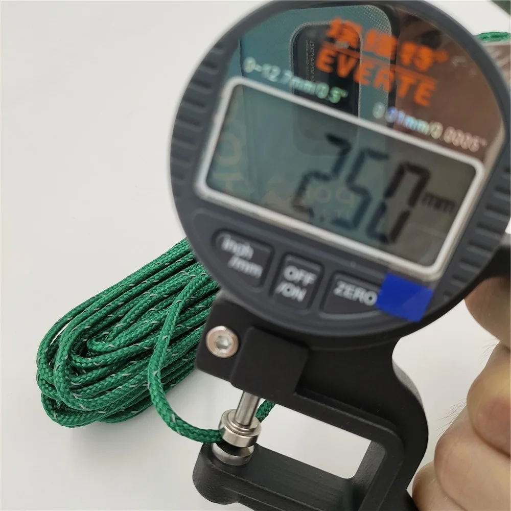 2.5mm reflekterande tältrep höghållfast 20m 25m 50m multifunktionell lina campingtält presenning tillbehör klädlina paracord